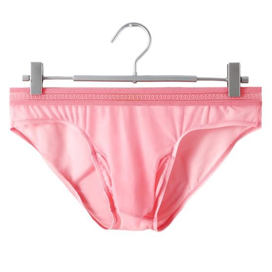 Мужские трусы средней посадки с эластичным поясом, тонкие трусы из ледяного шелка, однотонные, с перспективой, дышащие, удобной посадки, нижнее белье