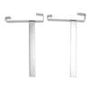 2 Pcs Beehive Frame Holder 5 Frames Capacity Stainless Steel Split Type Beekeeping Frame Support
