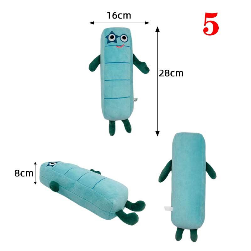 10 стилей, цифровые блоки, плюшевые игрушки, мягкие куклы, фильмы, сериалы, мультяшные развивающие игрушки, детский подарок