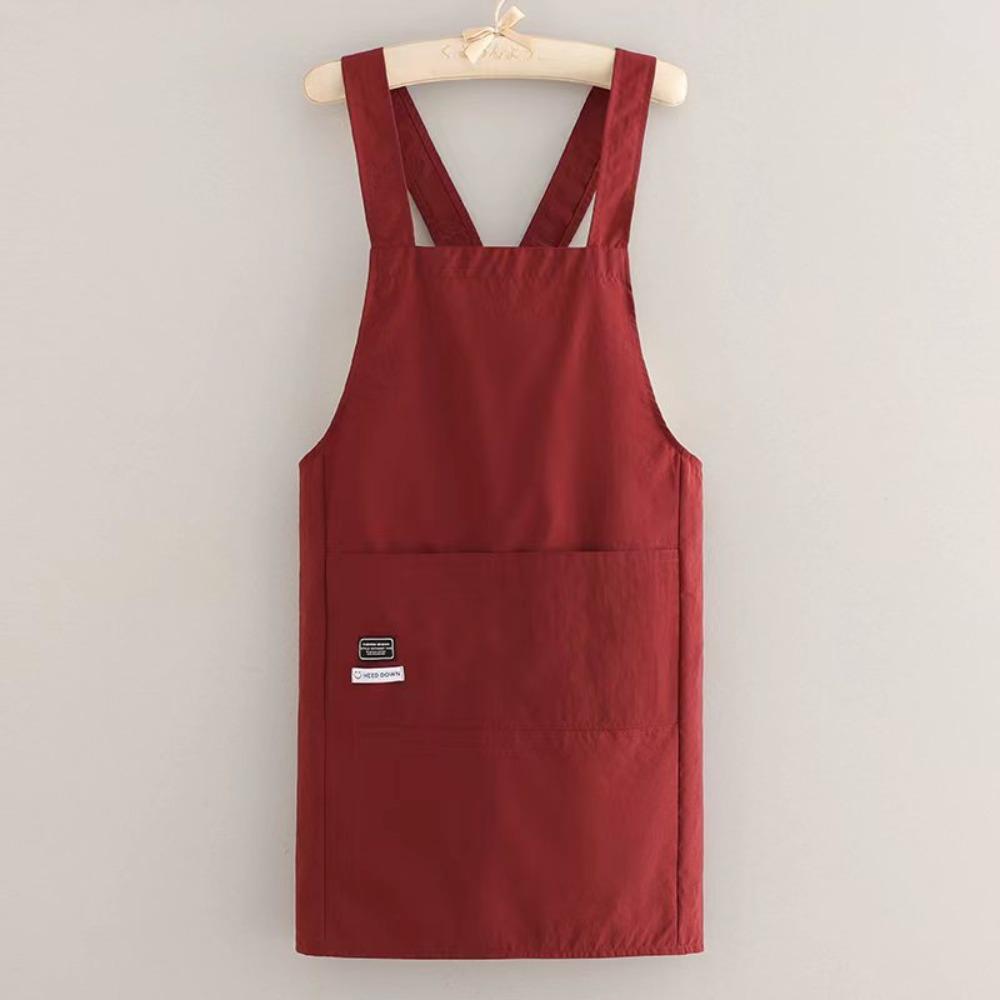 Водонепроницаемый кухонный халат, грязеотталкивающий, для нейл-арта, кафе, рабочая одежда, новый кулинарный фартук