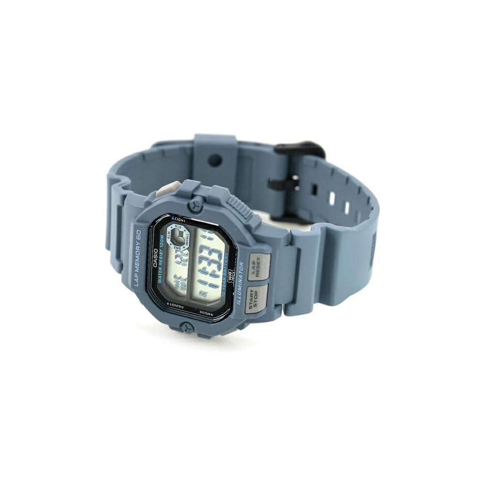 Casio Cheap Casio Standard Quartz Men's Wristwatch WS-1400H-2AV Water Resistant Black Band Analog