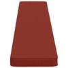 2 piece Bench Cushion VUGHT 2 pcs 100percent  Polyester Red