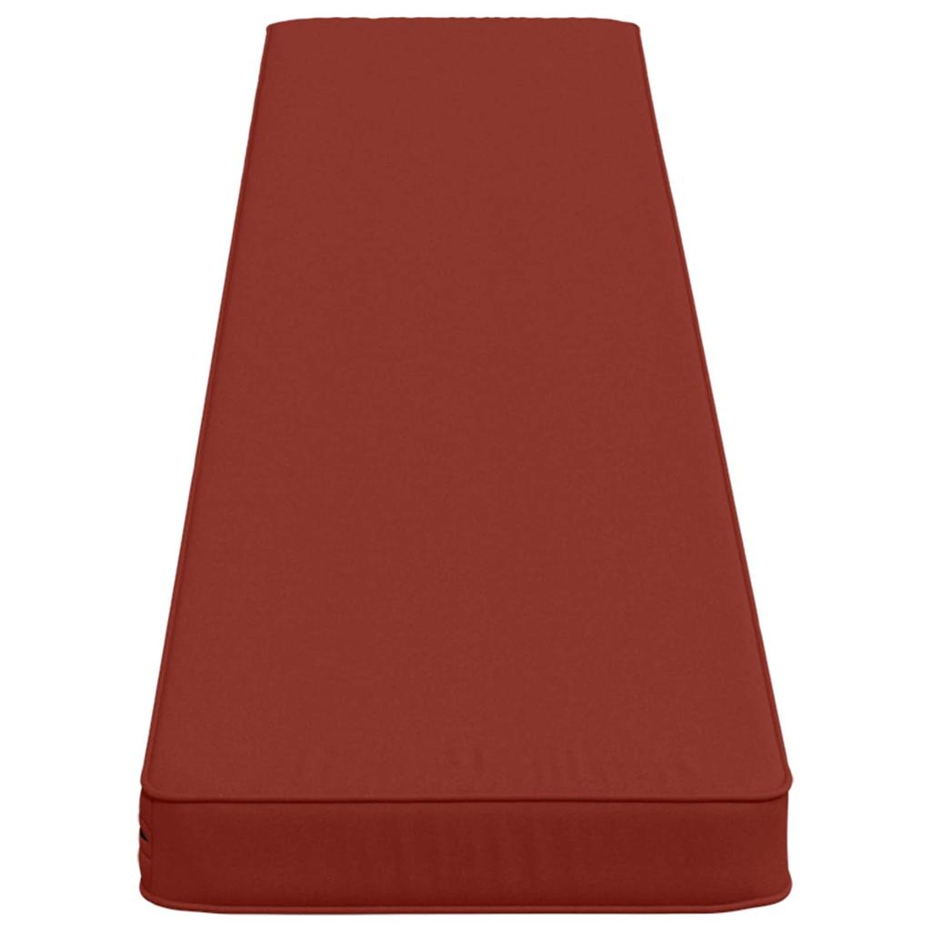 2 piece Bench Cushion VUGHT 2 pcs 100percent Polyester Red