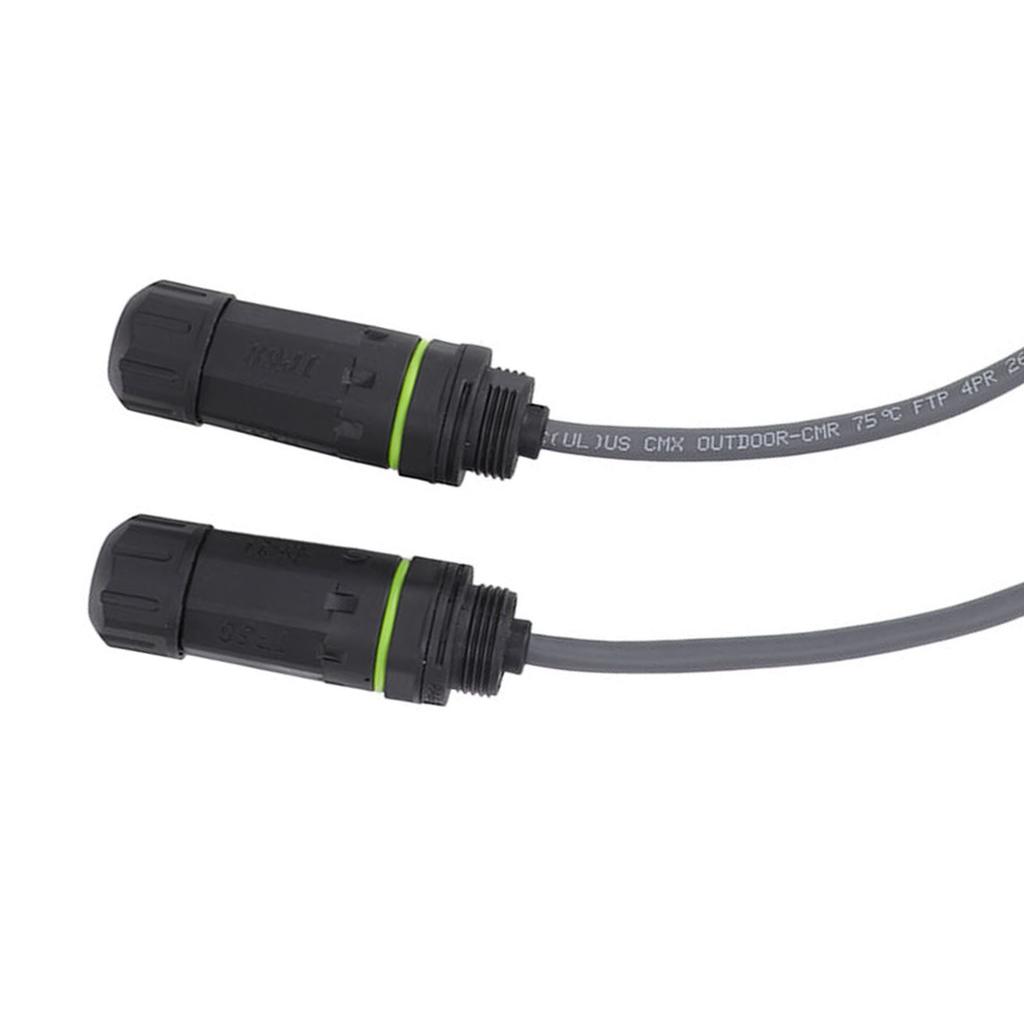 2 шт. адаптера SPX Plug to RJ45, водонепроницаемый адаптер кабеля Ethernet IP68 для антенны Gen 2