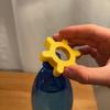 Yellow Rotary Bottle Opener Plastic Bottle Opener Portable Bottle Cap Opener  Kitchen Tool
