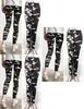 Hot Women Girls Skeleton Printed Stretch Legging Pants With Vibrant Skull Design For Daily Wear