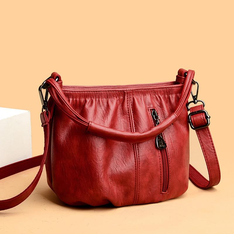 Новая сумка через плечо для женщин Сумка через плечо для женщин Сумка через плечо для женщин Ретро универсальная сумка для мам в европейском и американском стиле