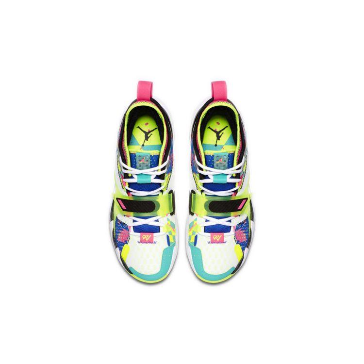 Air Jordan Jordan, почему бы не Zer0.3 PF LA. Кроссовки Born Men Белый Черный Racer-Розовый CD3002-102