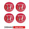 56mm 60mm 65mm Car Wheel Center Hub Cap Rim Cover Stickers For Honda Civic Fit Jazz Accord CRV City Odyssey Passport Pilot Vezel