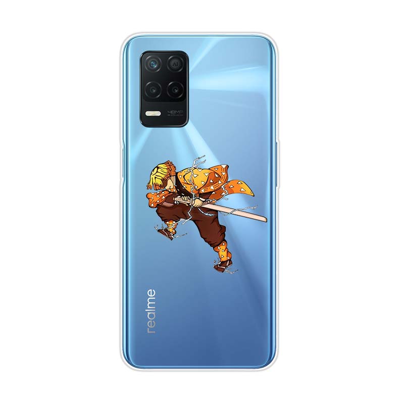 Крутой чехол Kimetsu No Yaiba для Realme 8 8i V3 V5 GT Neo Flash Edition Explorer Master Neo2 Narzo 30 50i 50A C21Y