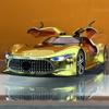 1:24 Mercedes Benz AMG Vision GT Суперкар Литой Металлический Модель Автомобиля Звук Свет Детская Игрушка Мини Автомобиль День Рождения Мальчик