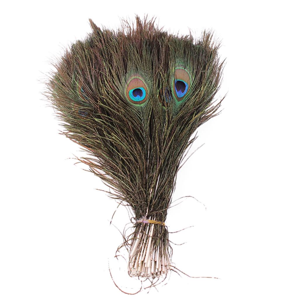 Лоты, 10 шт., натуральные настоящие перья из павлиньего хвоста, поделки своими руками, 23-30 см/10-12 дюймов