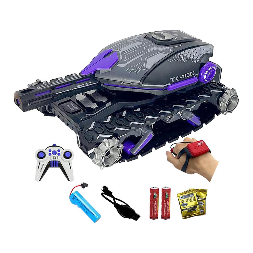 Водяная бомба танк радиоуправляемый автомобиль детский внедорожник с датчиком жестов трансграничная модель игрушечной машинки для мальчиков