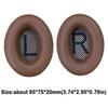 2Pcs Replacement Ear Pads Repair Parts Soft Ear Cushion Memory Foam Headset Earmuff for Bose QuietComfort QC15 QC25 AE2