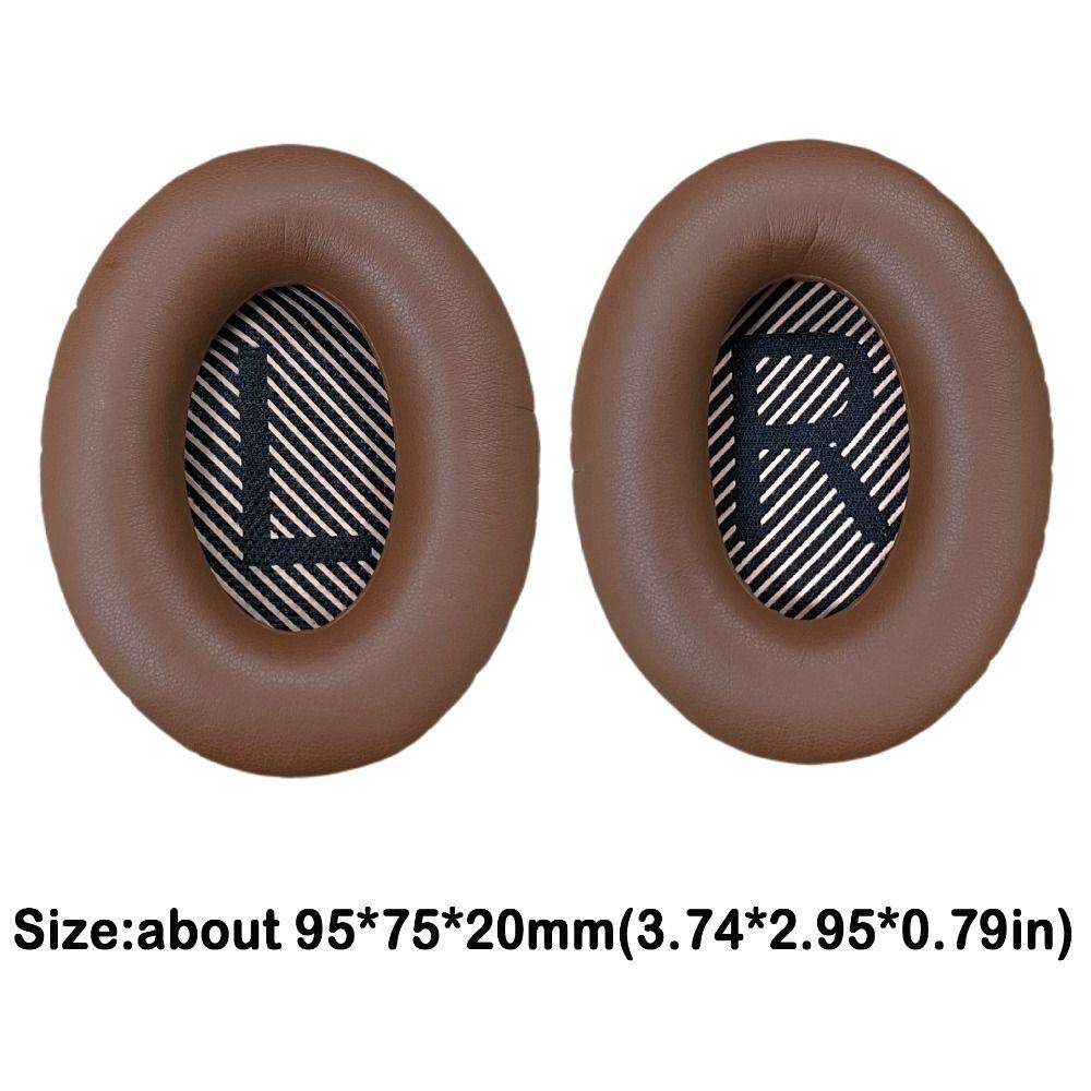 2Pcs Replacement Ear Pads Repair Parts Soft Ear Cushion Memory Foam Headset Earmuff for Bose QuietComfort QC15 QC25 AE2