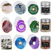 Reusable Epoxy Resin Molds Silicone Irregular Wave Small Tea-Cup Coaster Molds DIY Resin Art Tool for DIY Coasters