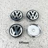 VW 4pcs 56MM 60MM 65MM Car Wheel Center for Volkswagen VW GTI ABT Golf 5 6 Polo Passat Tiguan CC Bettle Touran Scirocco Sharan SR32 zs5