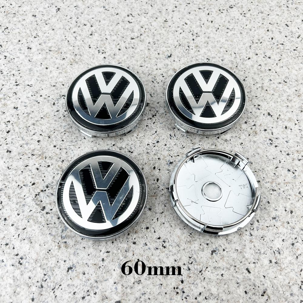 VW 4pcs 56MM 60MM 65MM Car Wheel Center for Volkswagen VW GTI ABT Golf 5 6 Polo Passat Tiguan CC Bettle Touran Scirocco Sharan SR32 zs5