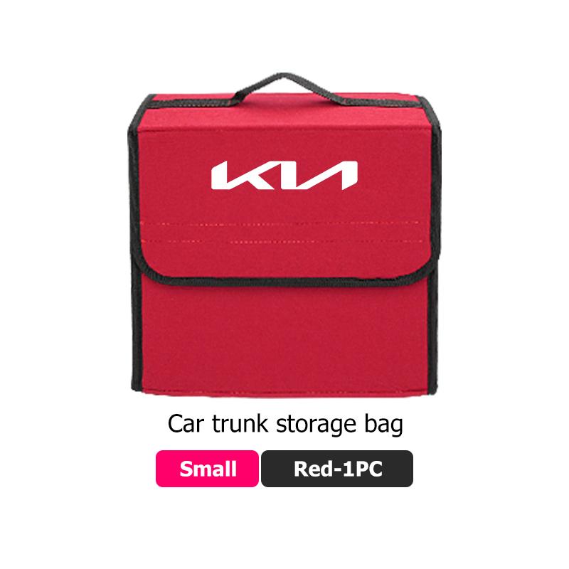 CKWQ4 Car Trunk Large Capacity Multiuse Organizer Box Auto Tools Storage Folding Bags For KIA Rio K5 K2 Sportage Ceed Sorento Stinger