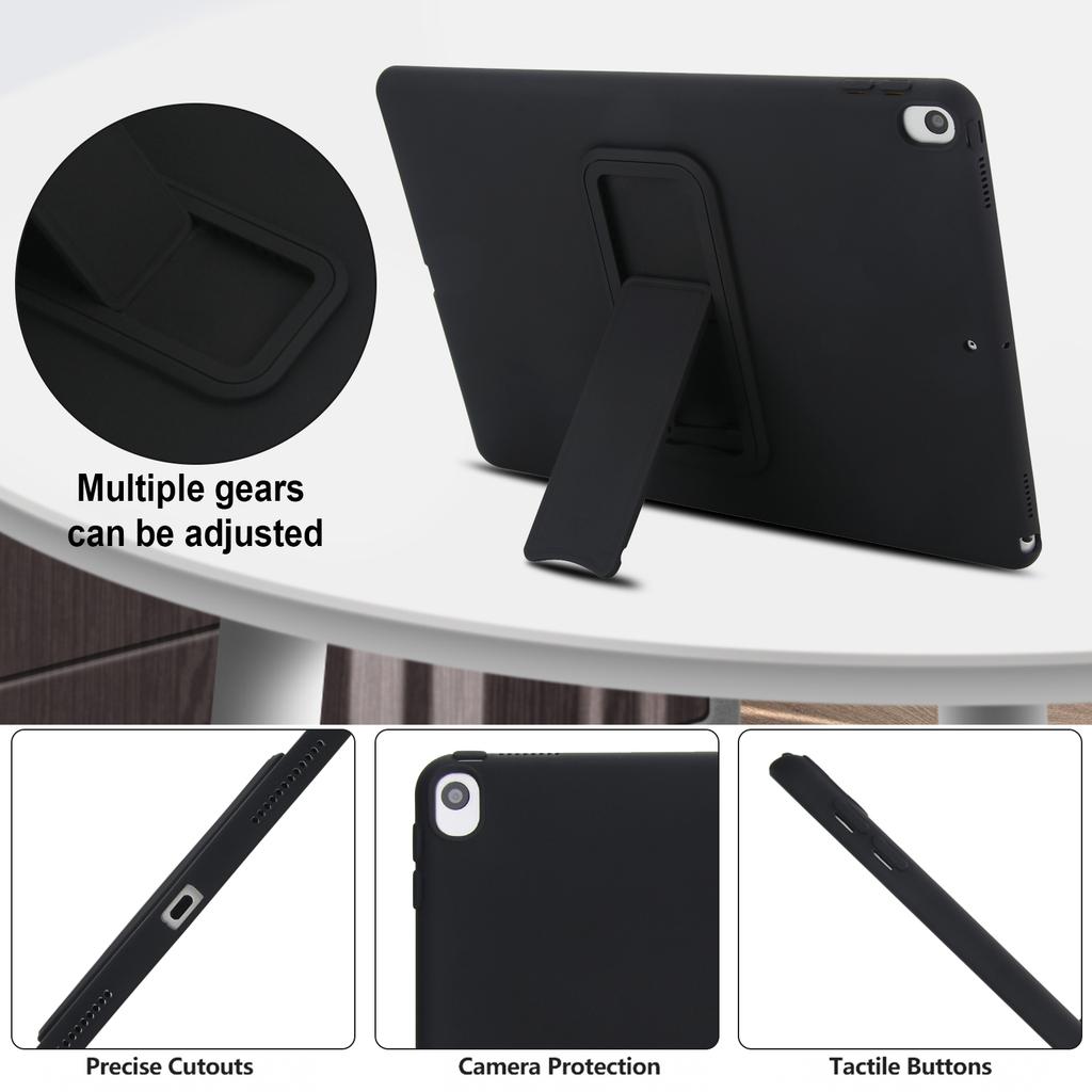 Для iPad Air 10,5 дюйма (2019) Чехол из ТПУ+ПК, приятный на ощупь, с подставкой, чехол для планшета