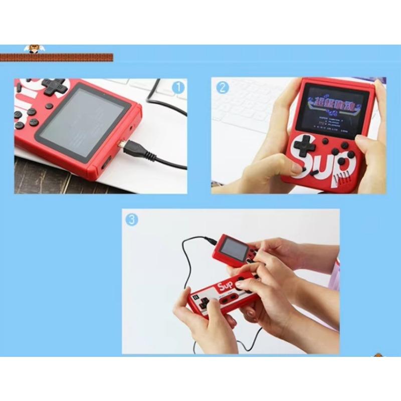 SUP DAZG02-SUP Handheld Game Console 400 In 1 Doubles Nostalgic Handheld Console Retro Mini Children's Toy Game Console