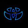 5D Car Front Grille Trunk Logo LED Light Retrofit for Toyota Corolla Reiz LANDCRUIS Camry PRADO Vios Yaris Highlander LVALON