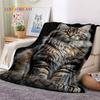 3D персидский кот, милый ситцевый кот, мягкие одеяла из мультфильма «Рэгдолл», сохраняющие тепло пледы для пикника, кровати, дивана, дома, спальни, подарка ребенку