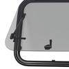 35.43" W x 21.65" H RV Exit/Push/Emergency Out Window with Screen Ultra Thick Tempered Glass Camper  for 1.18in Thickness Wall