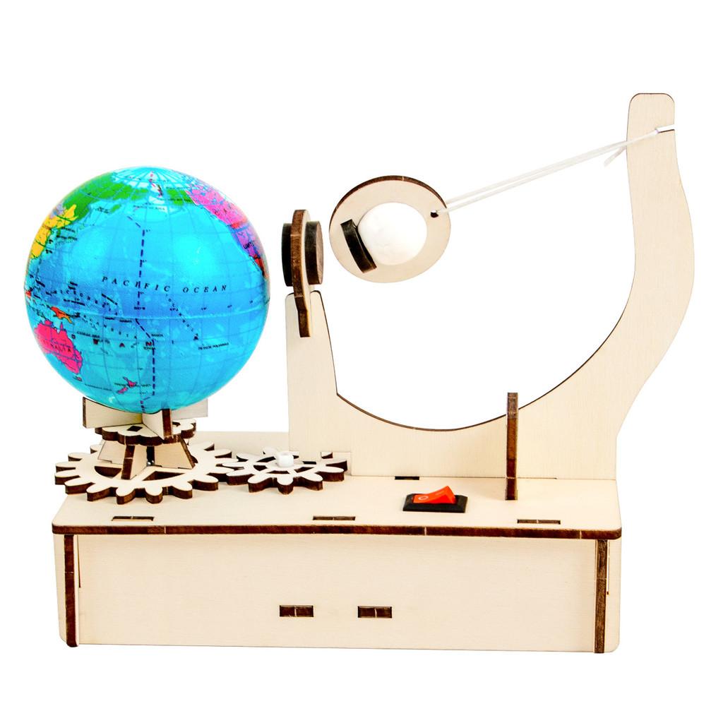 Деревянная модель гравитации DIY Физический образовательный набор для студентов и учителей