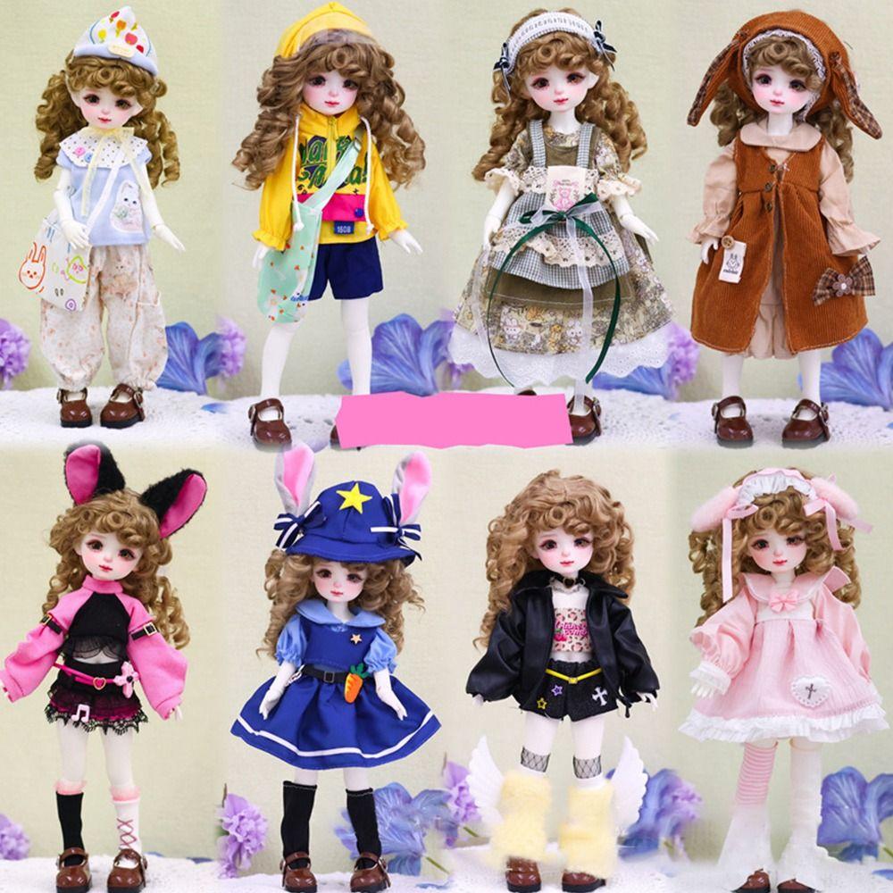 Handmade 1/6 BJD Doll Dres DIY Doll Changing Clothing Doll Accessories  (No Dolls and Shoes)