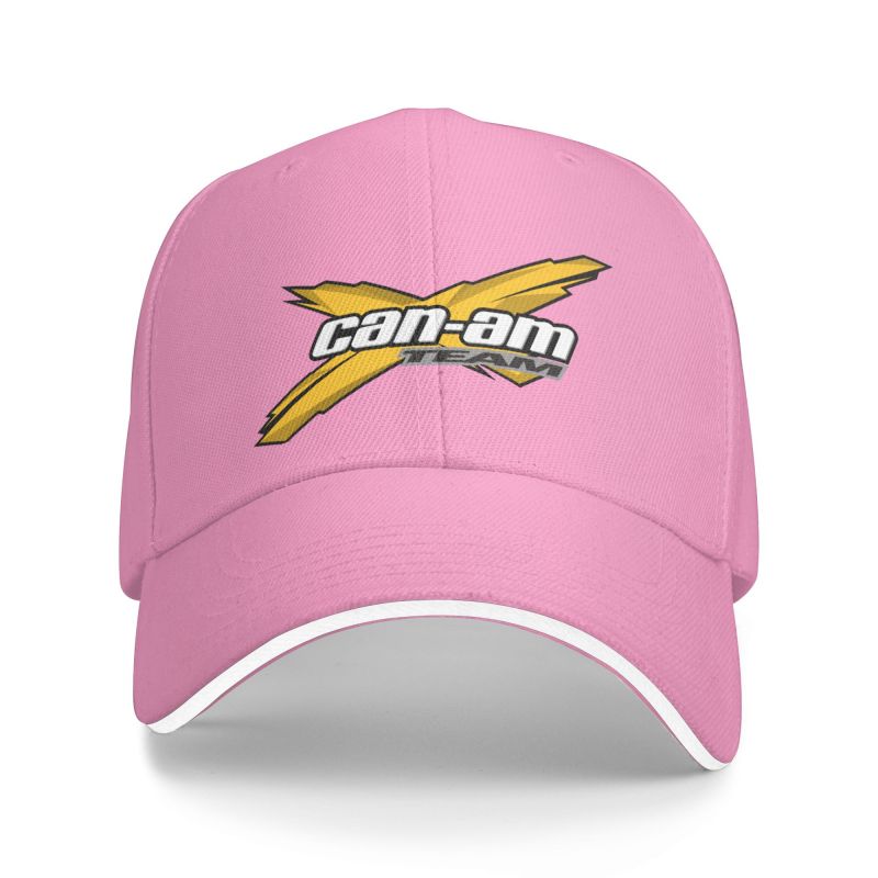 Бейсболка Can Am BRP на заказ для мужчин и женщин, дышащая мотоциклетная шляпа для папы, спортивная