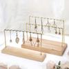 Anti-slip Earring Organizer Stand Large Capacity Jewelry Storage Rack Jewelry Display Holder Rings