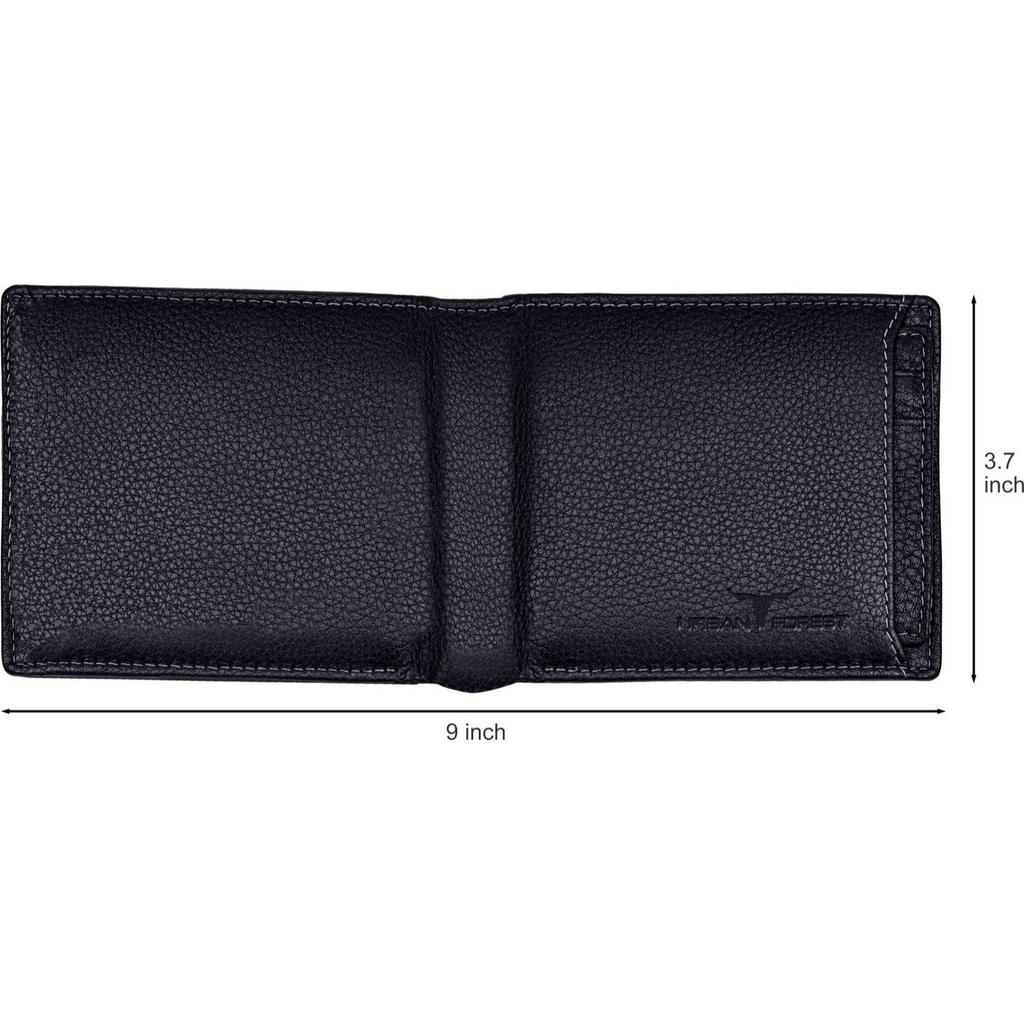 NEW Men Genuine Leather Wallet - Regular Size (7 Card Slots)