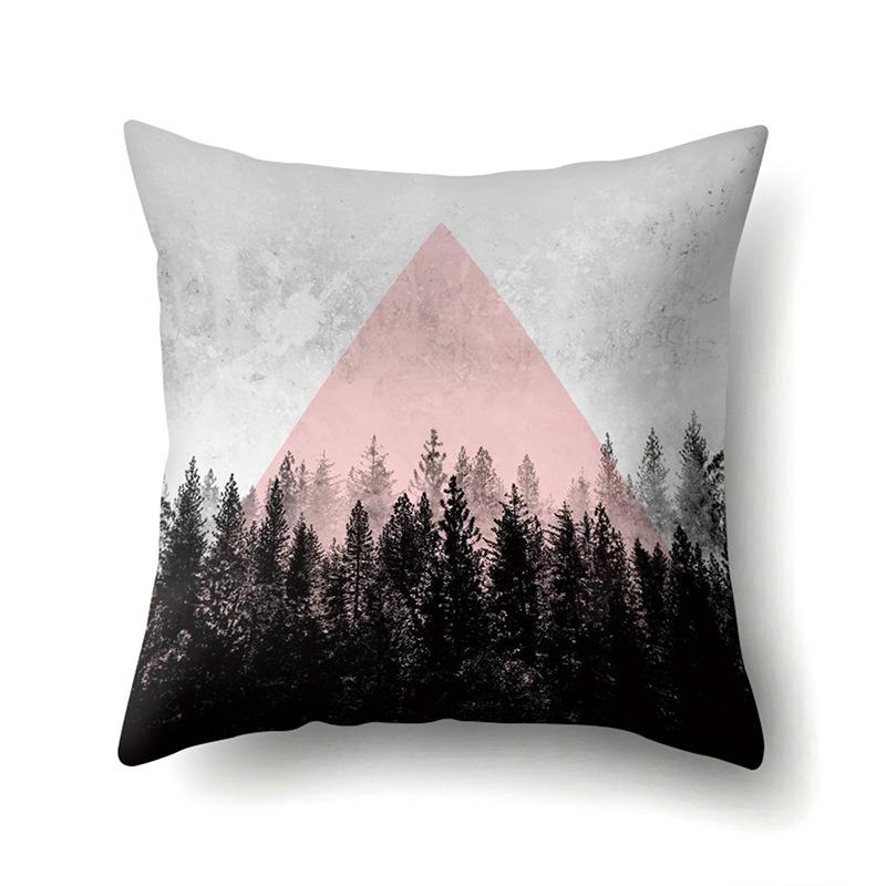 Polyester Pillowcase Automobile Decoration Home Printed Pillowcase