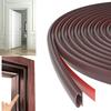 Flexible Quarter Round Molding Self Adhesive Rubber Trim Waterproof Seal for Wall Edge Corner & Staircase Cabinet Edge