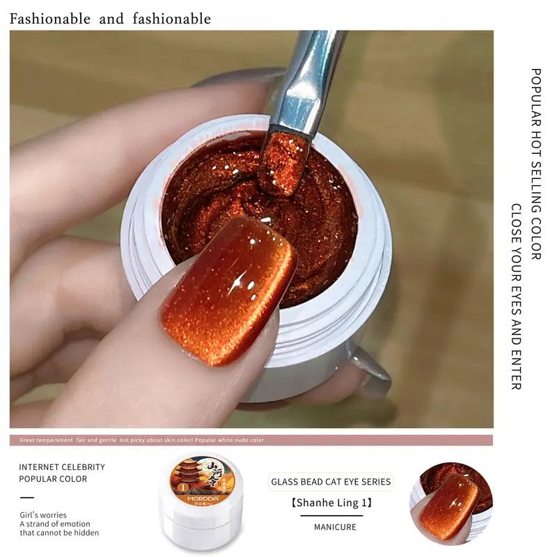 Магнитный гель-лак для ногтей «кошачий глаз» 5 мл, полуперманентный лак, смываемый УФ-гель-лак, сделай сам, дизайн ногтей