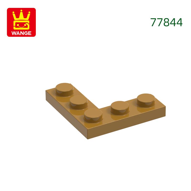 126 шт./лот 77844 Прямой угол 5 точек Строительные блоки Moc Вневременные крепления Совместимые с Кирпичными игрушками Детская подарочная коробка