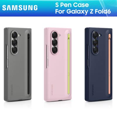Оригинальный чехол для телефона SAMSUNG Galaxy Z Fold6 S Pen, защитный чехол CoverZ Fold 6 со встроенным слотом для держателя S Pen