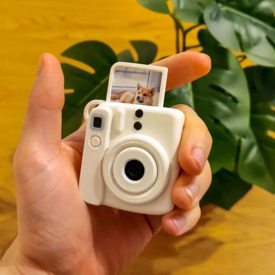 Мини-камера Форма Фотодержатель Шарм 3D Печать Мини Рамка для Фото Ключница для Рюкзаков Сумок Кошельков