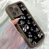 JT74 Черная вишня Телефон для iPhone 17 16 15 Pro Max Samsung S26 S25 S24 Ultra A17 A16 A07 A56 Xiaomi 15T Redmi Note 14 Pro Plus Мягкий чехол-бампер из ТПУ