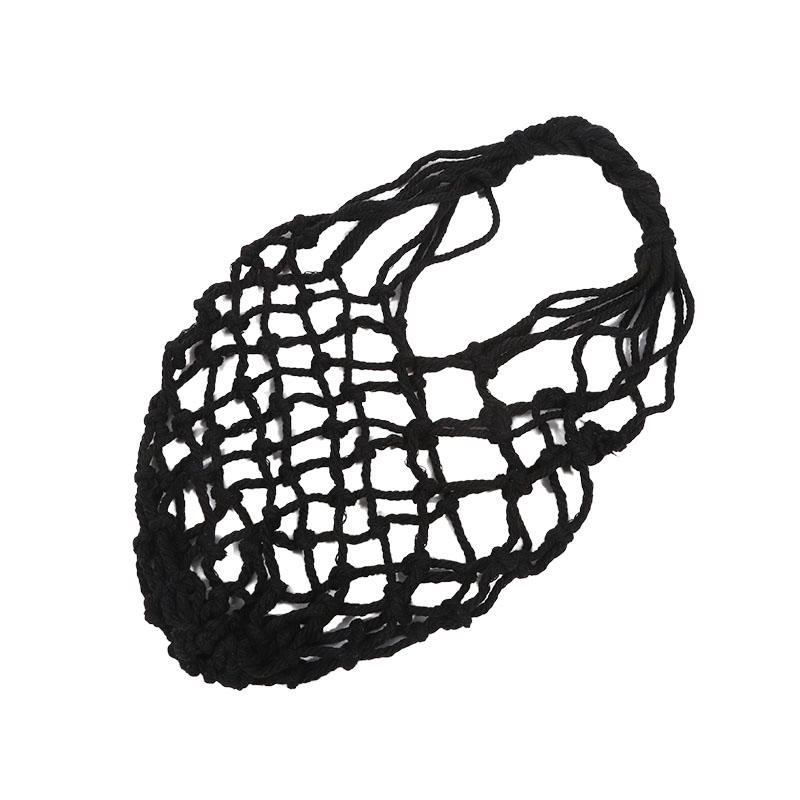 1pc Handmade Mesh Bag Reusable Beverage Holder Coffee Cup Holder Portable Drink Carrier Decorative Mesh Bag