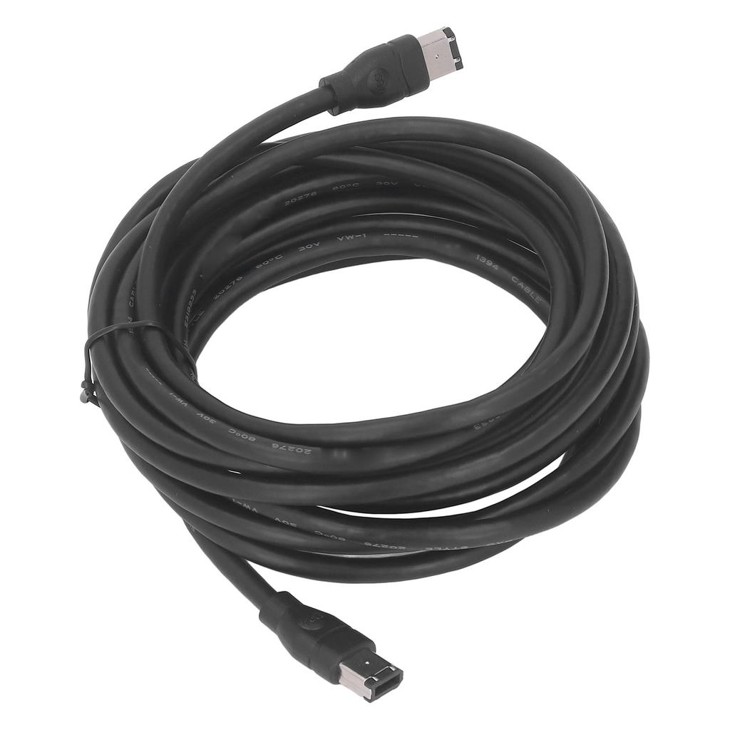 Firewire DV Cable 6 Pin Male To 6 Pin Male IEEE1394 Firewire Cord for Camcorder Digital Camera