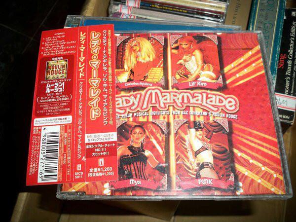 CD CHRISTINA AGUILERA, LIL' KIM, MYA & - Lady Marmalade UICS5011 Interscope Reco 2001 Japan Soul/Funk Used