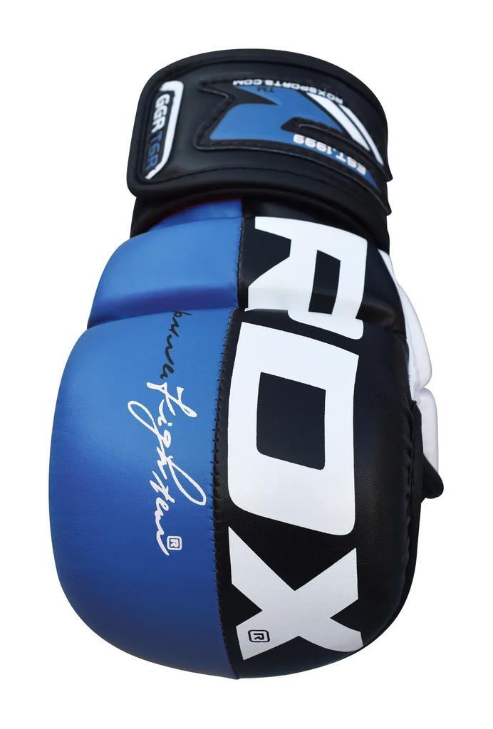 MMA Sparring Gloves RDX T6 Blue S