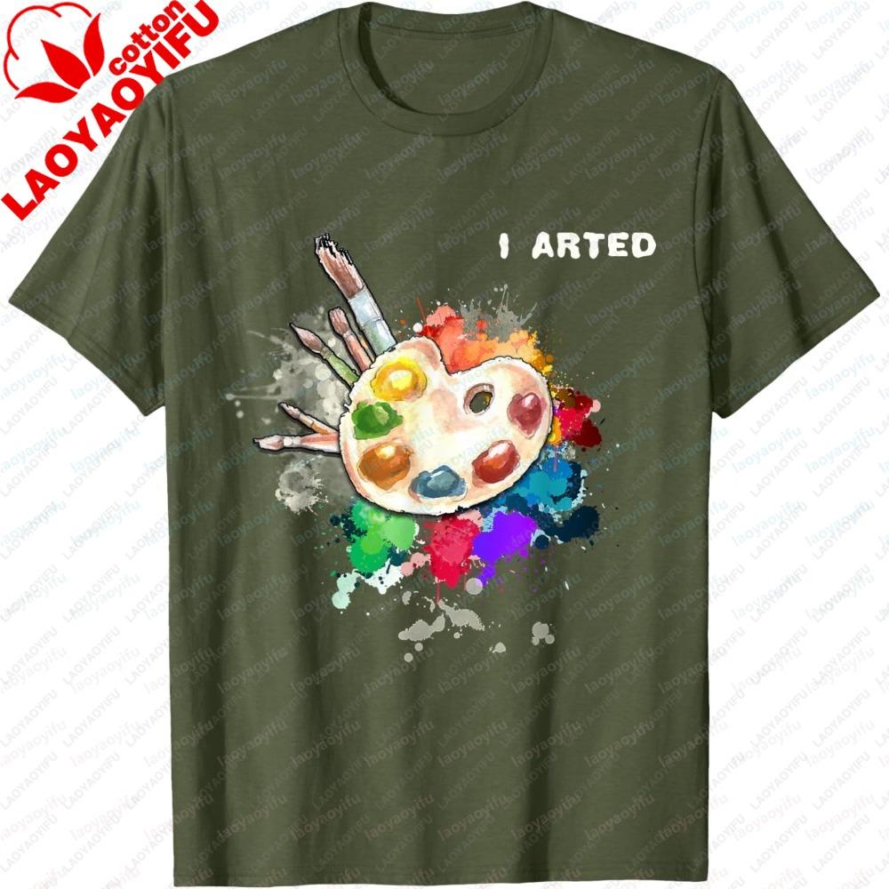 Unisex s Summer Fashion Short Sleeve Tee Orange Black Dynamic Splatter Art Print Casual Trendy Fashion Comfortable Daily Wear Tops