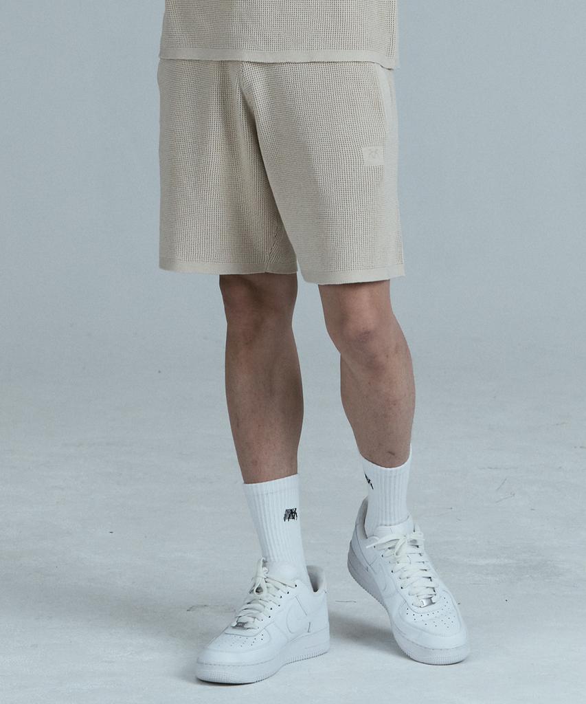 JELEVE Light Knit Regular Fit Shorts