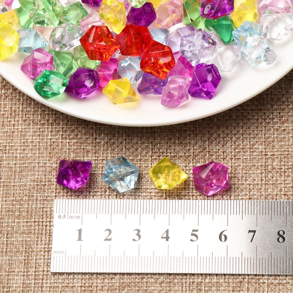 Aquarium Landscape Ornaments Crystal Ice Cubes Pebbles Cobblestones Artificial Stones Vase Filler