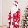 Costume Santa Christmas Set With Hat Beard And Gloves Bag For Festive Events