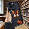 Butterfly Orange Rose Art Shockproof Soft Phone Case For Xiaomi Redmi Note 15 14 13 12 11 10 9 8 Pro Anti-Slip Anti-Fall Cover