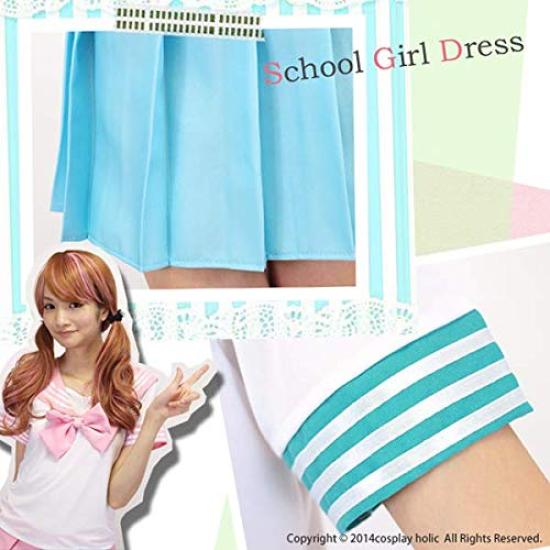 Sailor Short Mini 6 4 High School Cultural Small Large [Косплейоголик] Костюм, Косплей, Рукава, Юбка, Лента, Цвета, Размеры, Униформа, JK, Девочки,